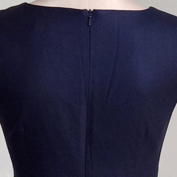 MaxMara Arley Side Pleat Wool Blend Dress - Picture 11 of 12